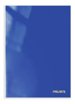 Carpeta Plastificada Con Gusano Escolar Azul