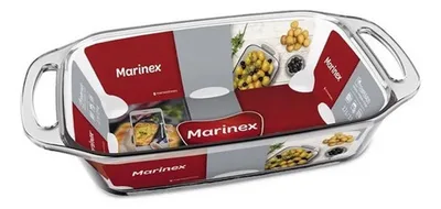 Asadera Rectangular Vidrio Temperado Marinex