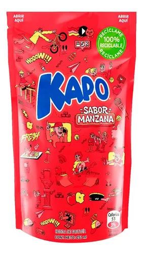 Kapo Bebida De Frambuesa 252ml