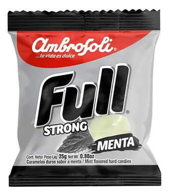 Caramelos Full Menta Ambrosoli 25gr