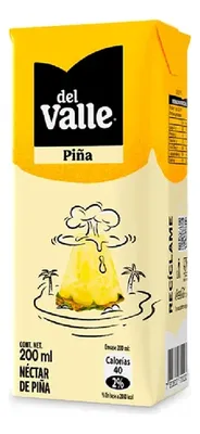 Néctar Del Valle Piña Pack 6 Unidades 200ml