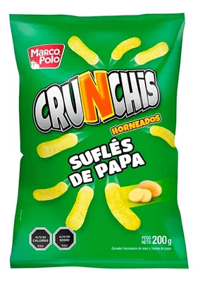 Crunchis Suflé Papa Snack Crujiente 200g