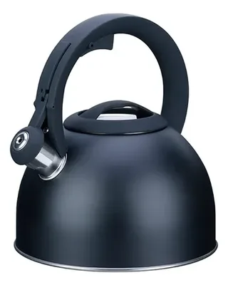 Tetera Acero Inoxidable 3l Minerva Negro Negro