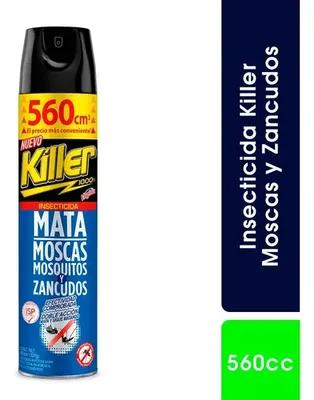 Insecticida En Aerosol Moscas Zancudos 560cc