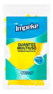 Guante Multiuso Látex Talla L Impeke