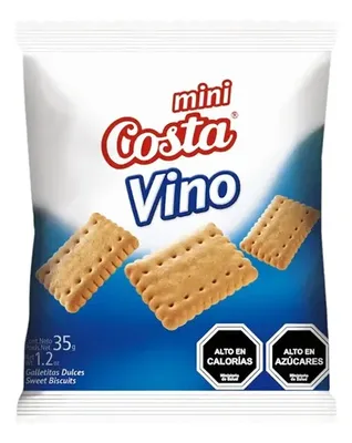 Galleta Mini Vino Costa 35 Gr Snack