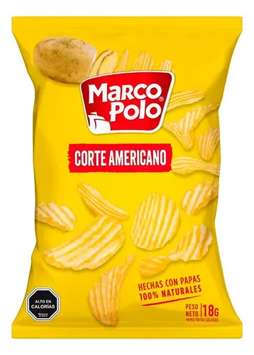 Papas Fritas Corte Americano Marco Polo 18g