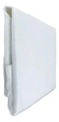 Cortina Velo Liso Presilla Poliéster Blanco Blanco
