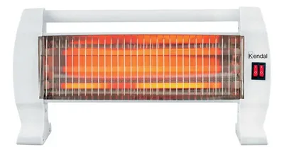 Calefactor De Cuarzo 1200w Kendal Blanco Blanco