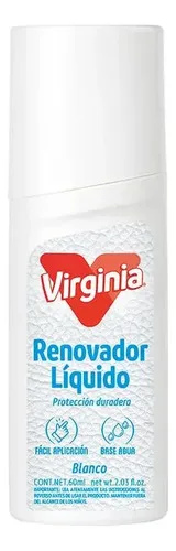 Renovador Líquido Zapatos Blanco Base Agua Blanco