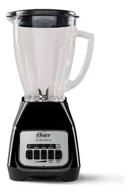 Licuadora Oster 1.5 Litros Vidrio 2 Velocidades Negro
