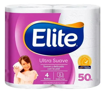 Papel Higiénico Doble Hoja 50 Metros Pack