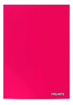 Carpeta Plastificada Con Gusano Proarte Coral Claro