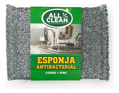 Esponja Fregadora Antibacterial Cobre Zinc