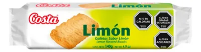 Galleta Limón Costa 140 Gramos