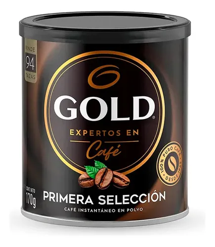 Café Instantáneo Gold Primera Selección 170g
