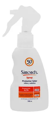 Protector Solar Spf 50 Spray Gatillo 100ml