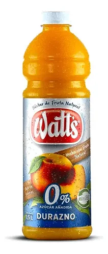 Néctar De Durazno Light Watts 1.5l