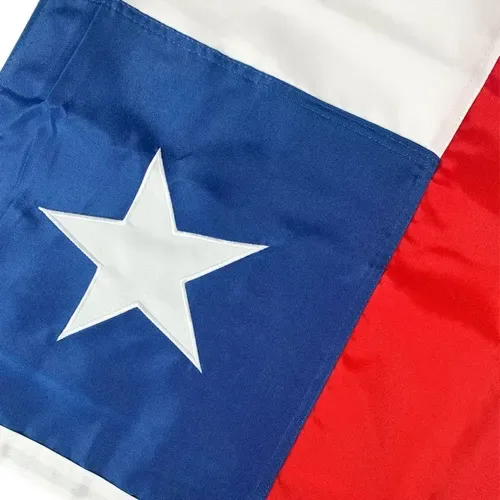 Bandera De Chile Bordada Repelente Agua 100x150