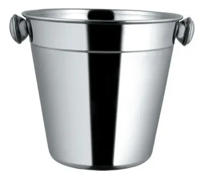 Hielera Acero Inoxidable 14cm Con Manijas