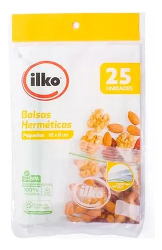Bolsa Hermética Multiuso Reutilizable 16x8cm