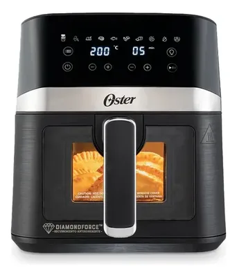 Freidora De Aire Digital 6 Litros Oster Negro
