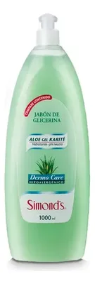 Jabón Líquido Aloe Vera 1000ml Hipoalergénico
