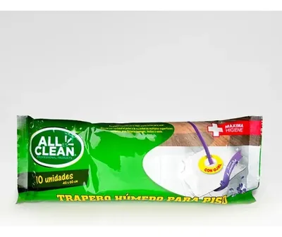 Paño Húmedo Multiuso Para Piso Aroma Lavanda