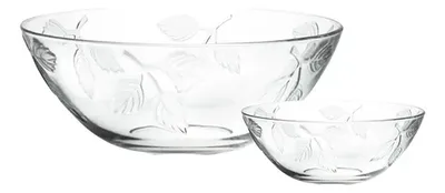 Set Ensaladera Vidrio 7 Piezas Allegra