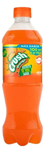 Bebida Crush Gasificada 600ml Refresco