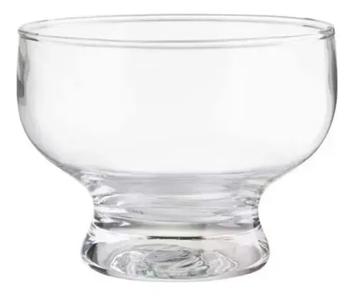 Set 6 Copas De Helado Vidrio 230cc Allegra