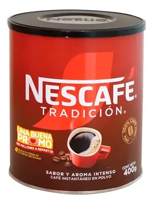 Café Instantáneo Nescafé Tradicional 400gr