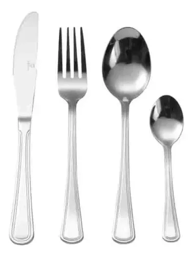 Set De Cuchillería Acero Inoxidable 24 Piezas