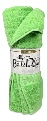 Toalla De Baño Bella Donna Algodón 70x140 Verde