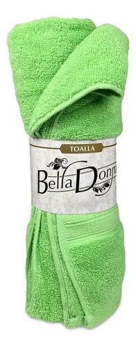 Toalla De Baño Bella Donna Algodón 70x140 Verde