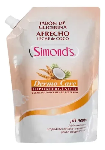 Jabón Líquido Afrecho Leche De Coco
