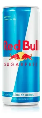 Bebida Energética Red Bull Sin Azúcar Lata