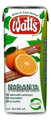 Néctar De Naranja Bebida Natural Pack