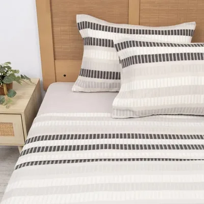 Set De Sábanas Polar Estampadas King Térmicas Verde Oscuro