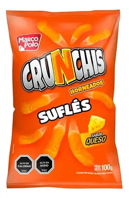 Snack Crunchis Suflé Queso Horneado
