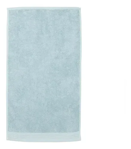 Toalla De Mano Algodón 500gr Absorbente Celeste