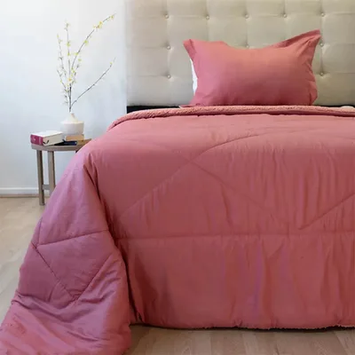 Plumón Sherpa Outboss Deluxe 1.5 Plazas Coral Coral