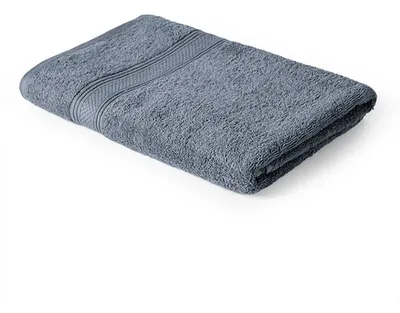 Toalla De Mano 100% Algodón Absorbente Gris