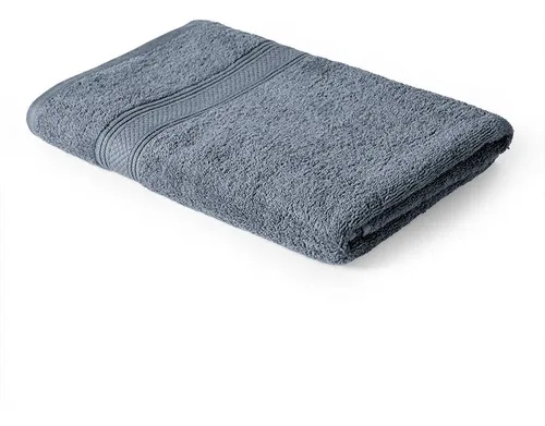 Toalla De Mano 100% Algodón Absorbente Gris