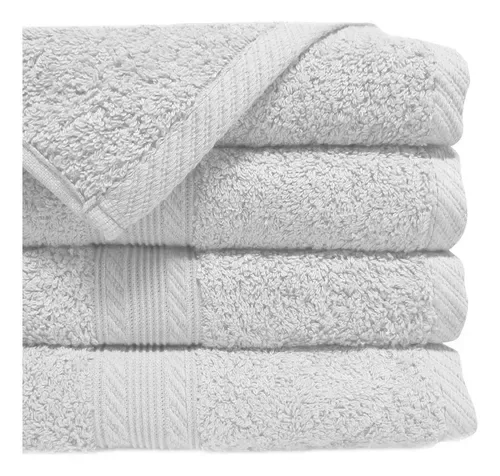 Toalla De Mano Algodón 100% Absorbente Blanco