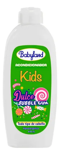 Acondicionador Infantil Babyland Bubble Gum 410ml