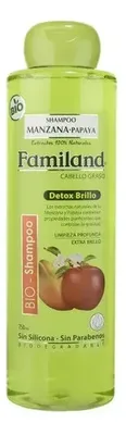 Shampoo Manzana Papaya Bio 750ml Cabello Graso