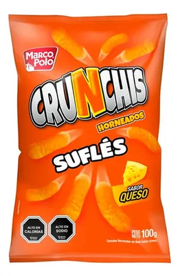 Snack Crunchis Suflé Queso Marco Polo