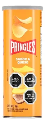 Papas Fritas Pringles Sabor Queso 109gr