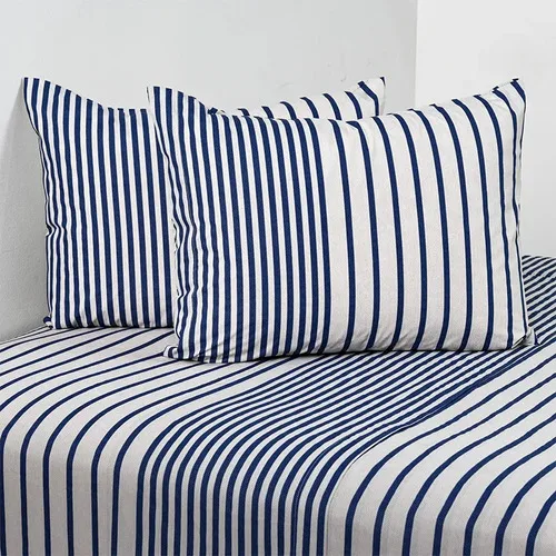 Set De Sábanas Estampadas 200 Hilos Algodón Polycotton Verde Oscuro